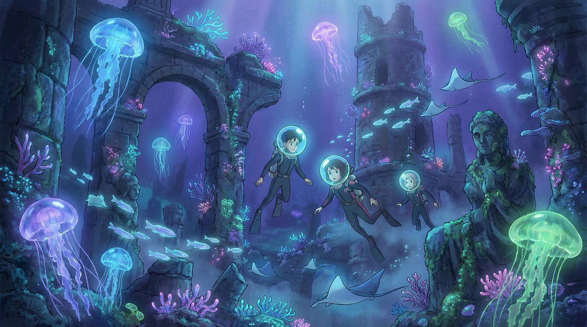 看片精选动漫：海底冒险深海奇遇
